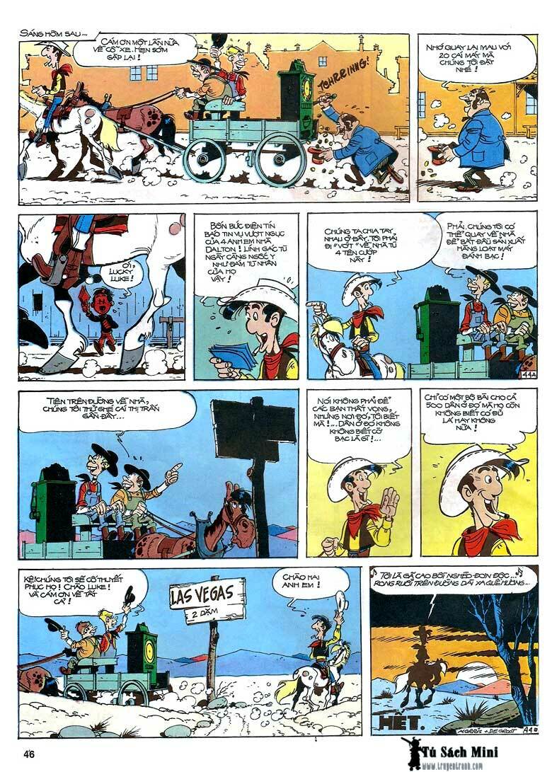 Lucky Luke: Chapter 24: - Tuong Cuop Mot Tay