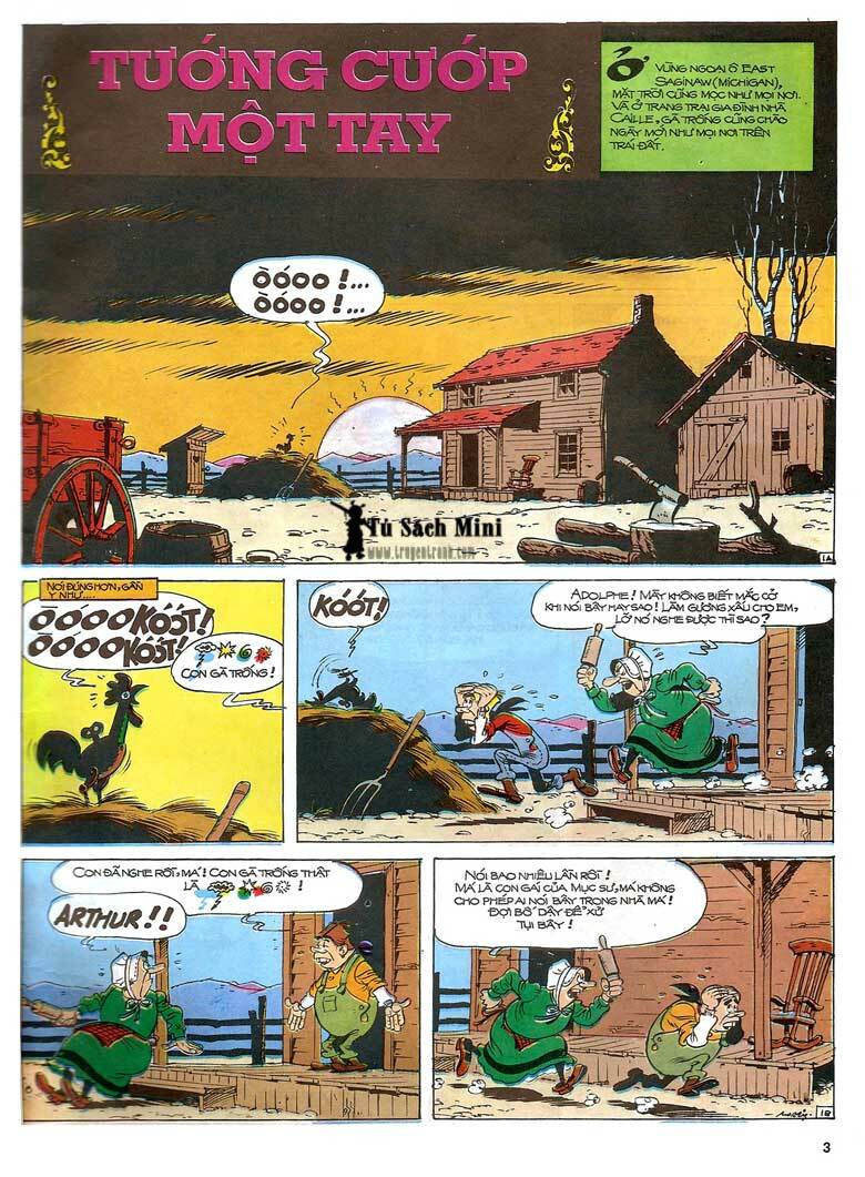 Lucky Luke: Chapter 24: - Tuong Cuop Mot Tay