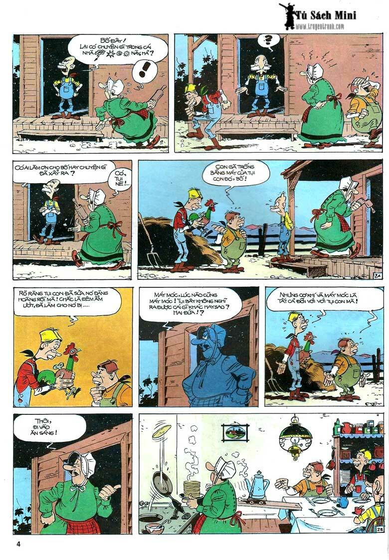 Lucky Luke: Chapter 24: - Tuong Cuop Mot Tay