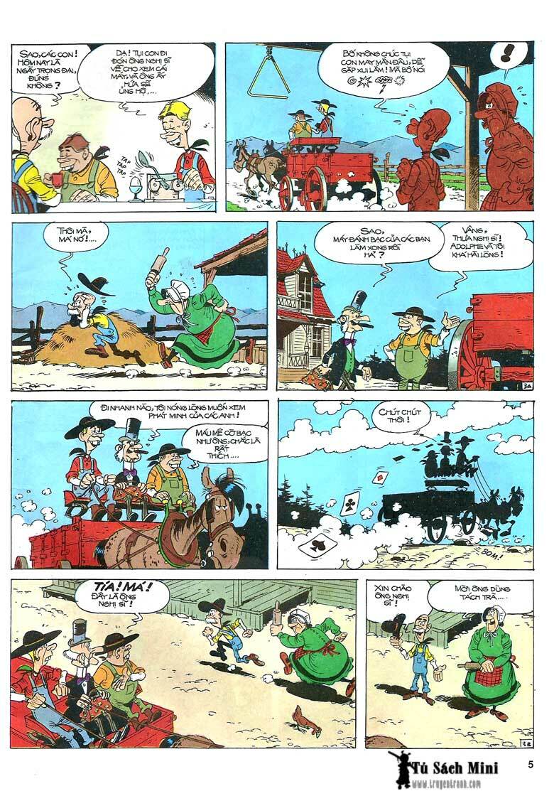 Lucky Luke: Chapter 24: - Tuong Cuop Mot Tay