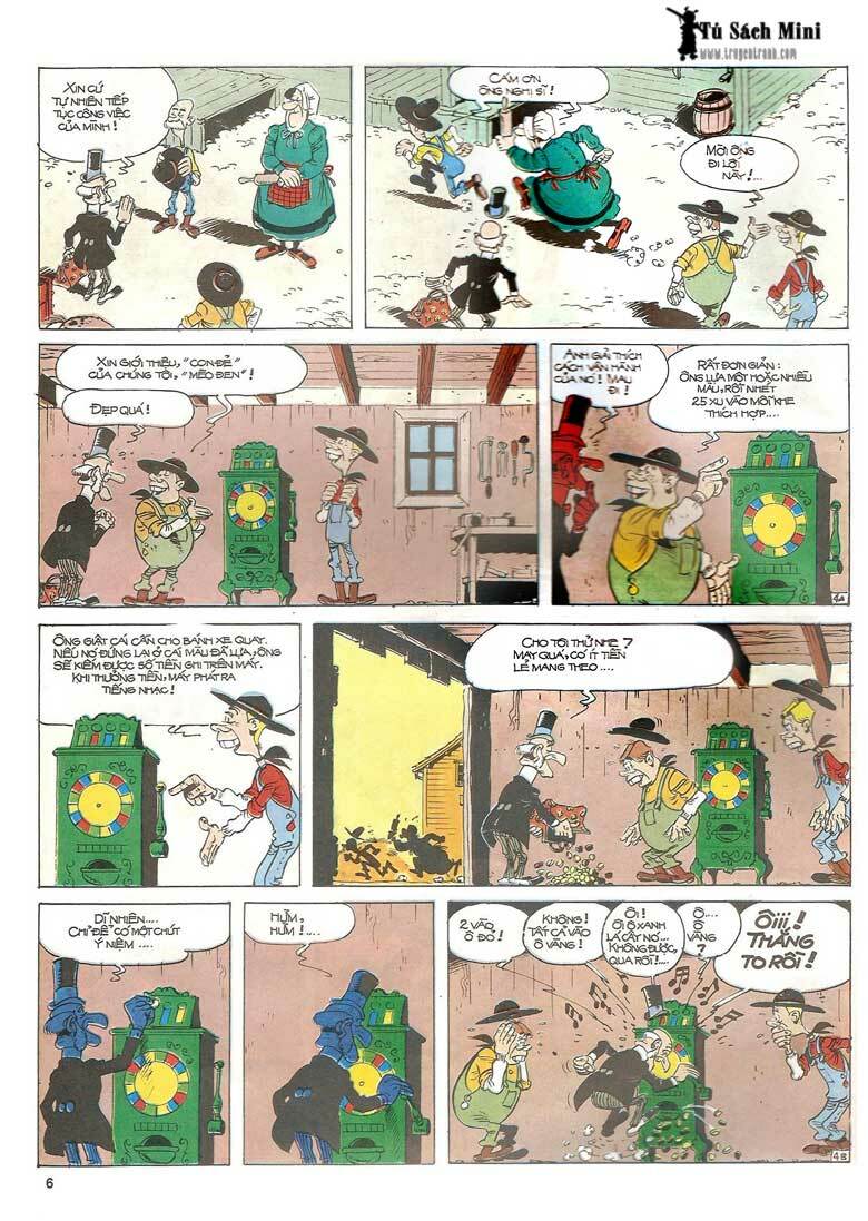 Lucky Luke: Chapter 24: - Tuong Cuop Mot Tay