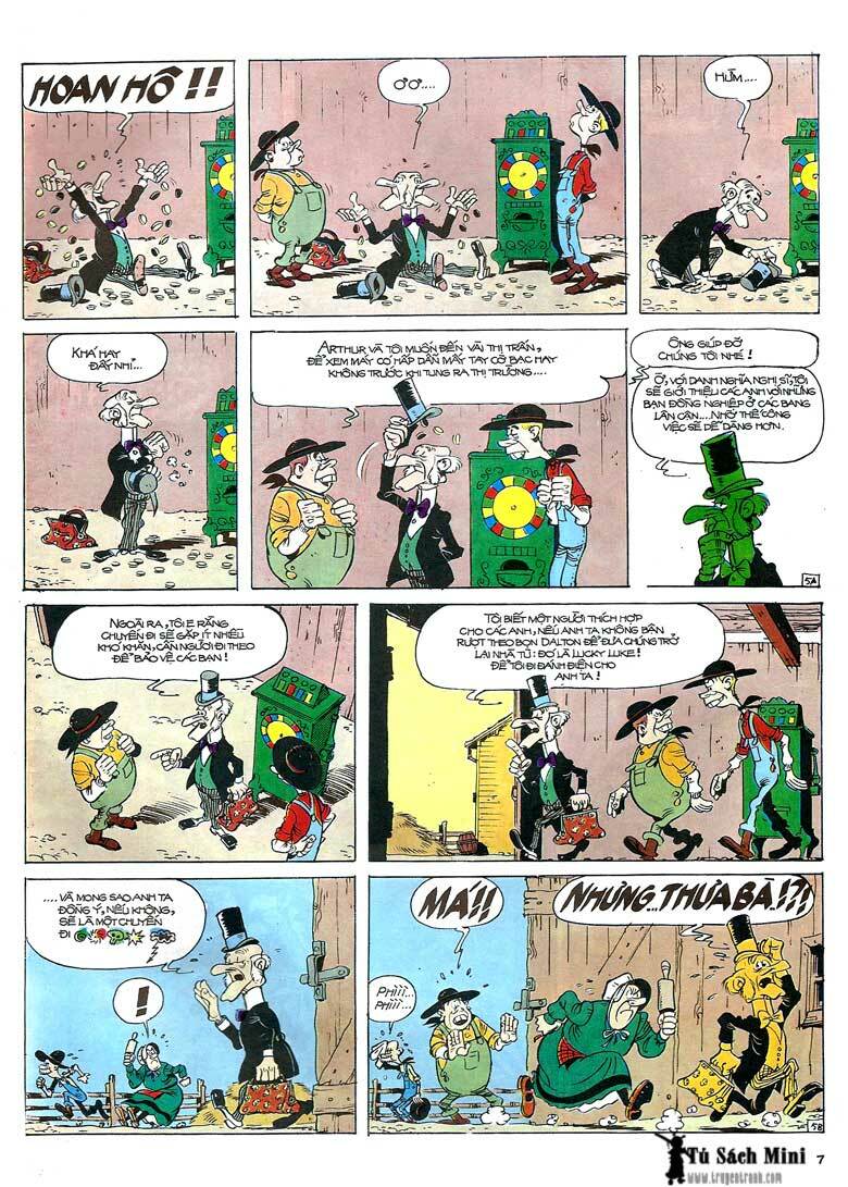 Lucky Luke: Chapter 24: - Tuong Cuop Mot Tay