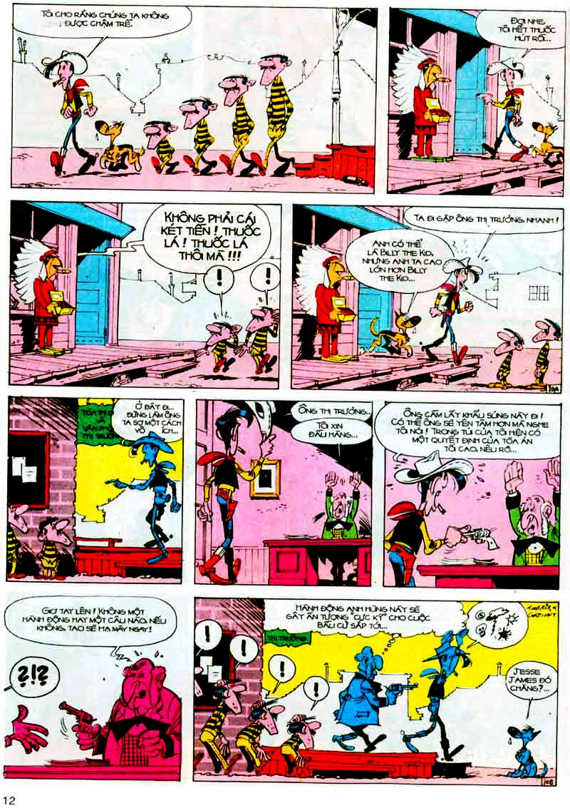 Lucky Luke: Chapter 28: - Dalton Chuoc Toi