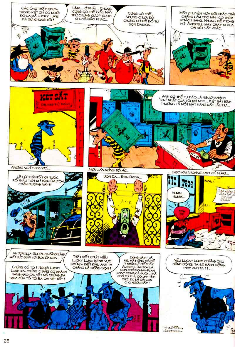 Lucky Luke: Chapter 28: - Dalton Chuoc Toi