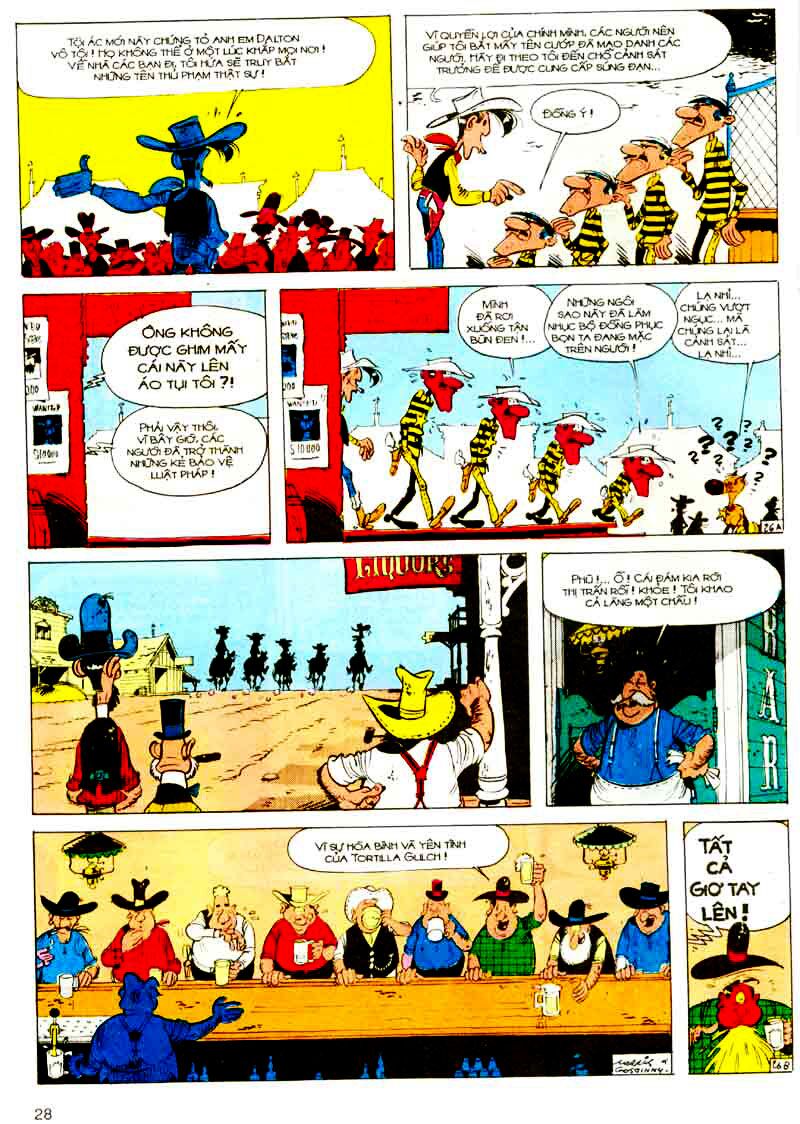 Lucky Luke: Chapter 28: - Dalton Chuoc Toi
