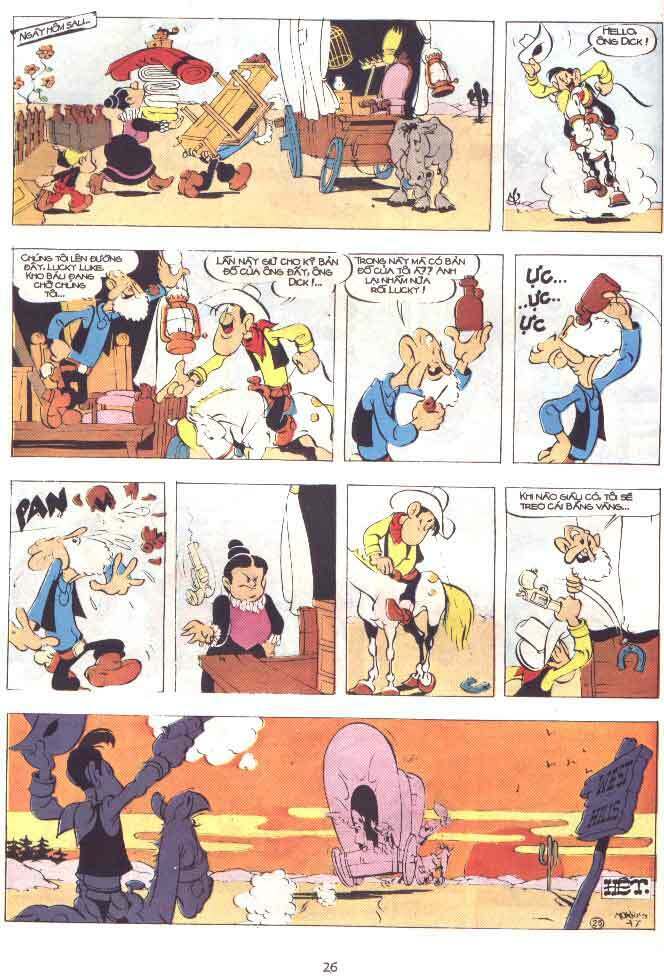 Lucky Luke: Chapter 29: - Mo vang cua DickDigger