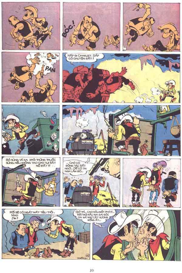 Lucky Luke: Chapter 29: - Mo vang cua DickDigger