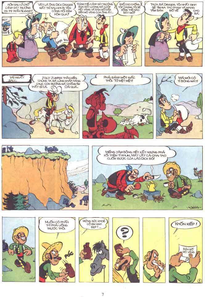 Lucky Luke: Chapter 29: - Mo vang cua DickDigger