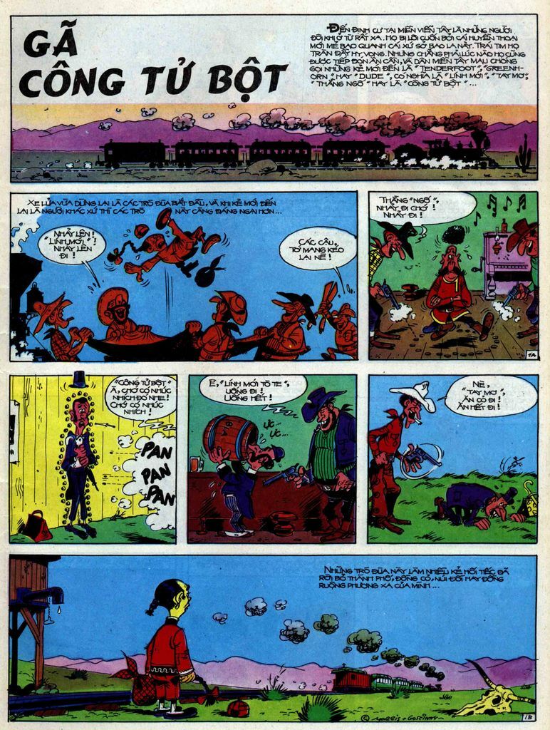 Lucky Luke: Chapter 31: - Ga Cong Tu Bot