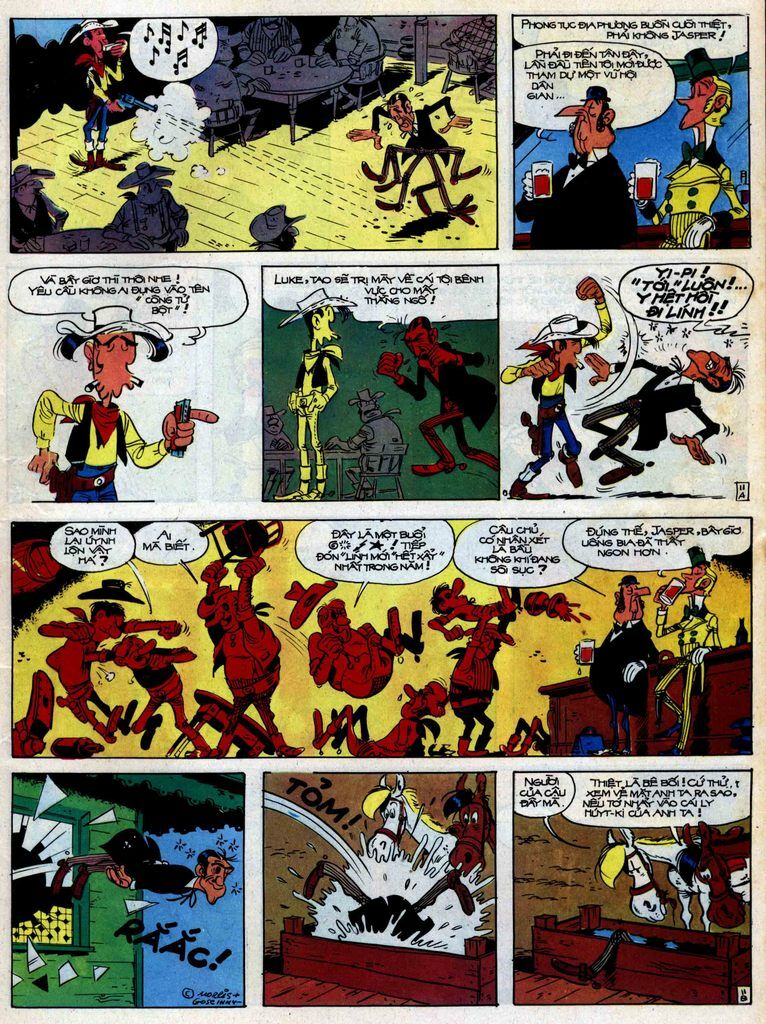 Lucky Luke: Chapter 31: - Ga Cong Tu Bot