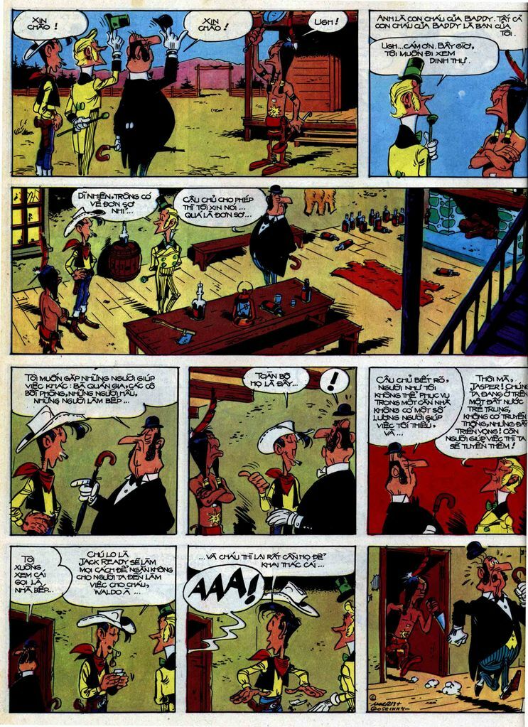 Lucky Luke: Chapter 31: - Ga Cong Tu Bot