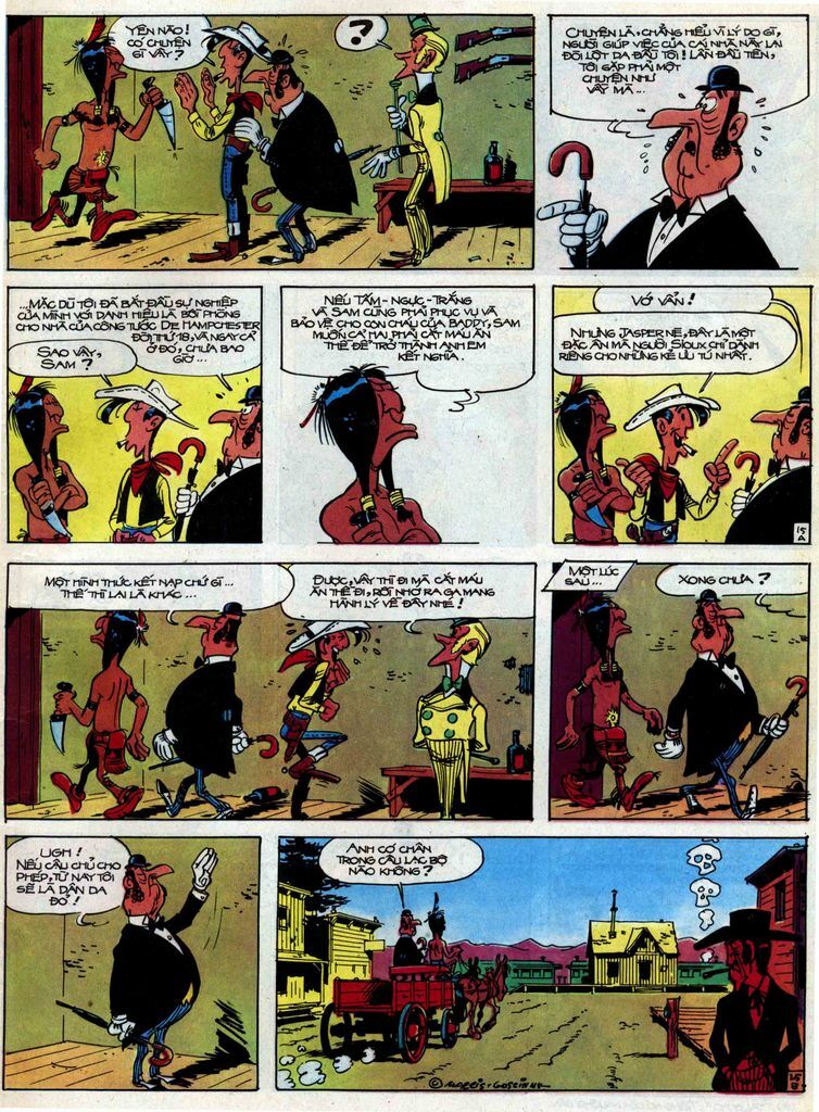 Lucky Luke: Chapter 31: - Ga Cong Tu Bot
