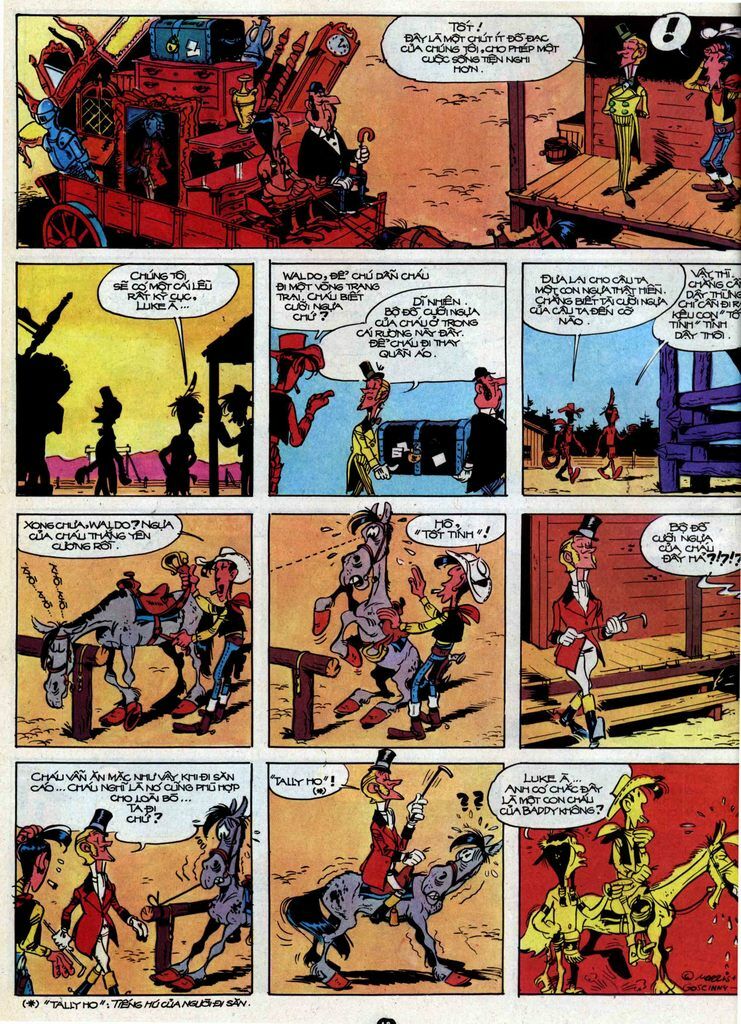 Lucky Luke: Chapter 31: - Ga Cong Tu Bot