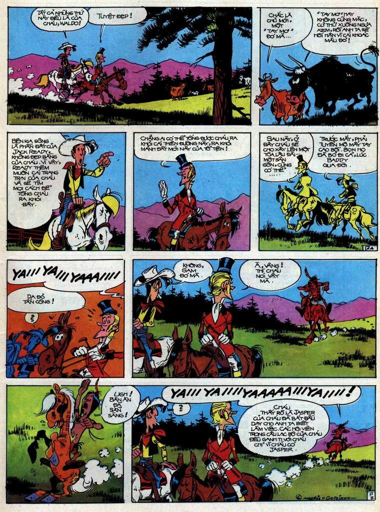 Lucky Luke: Chapter 31: - Ga Cong Tu Bot