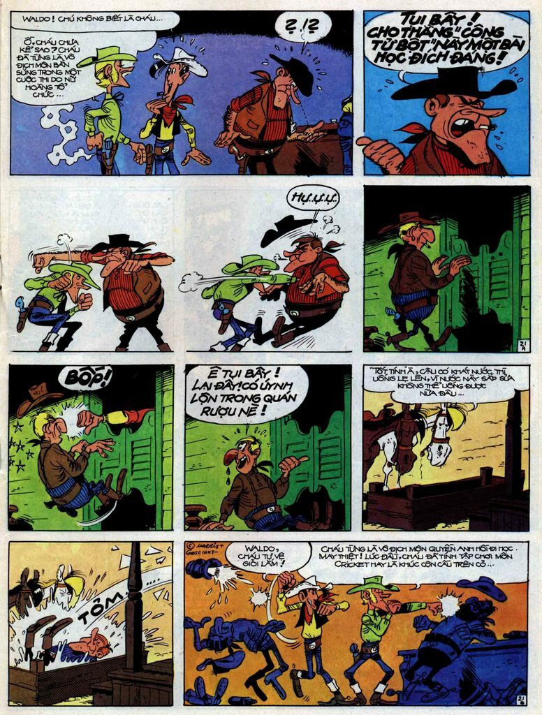 Lucky Luke: Chapter 31: - Ga Cong Tu Bot