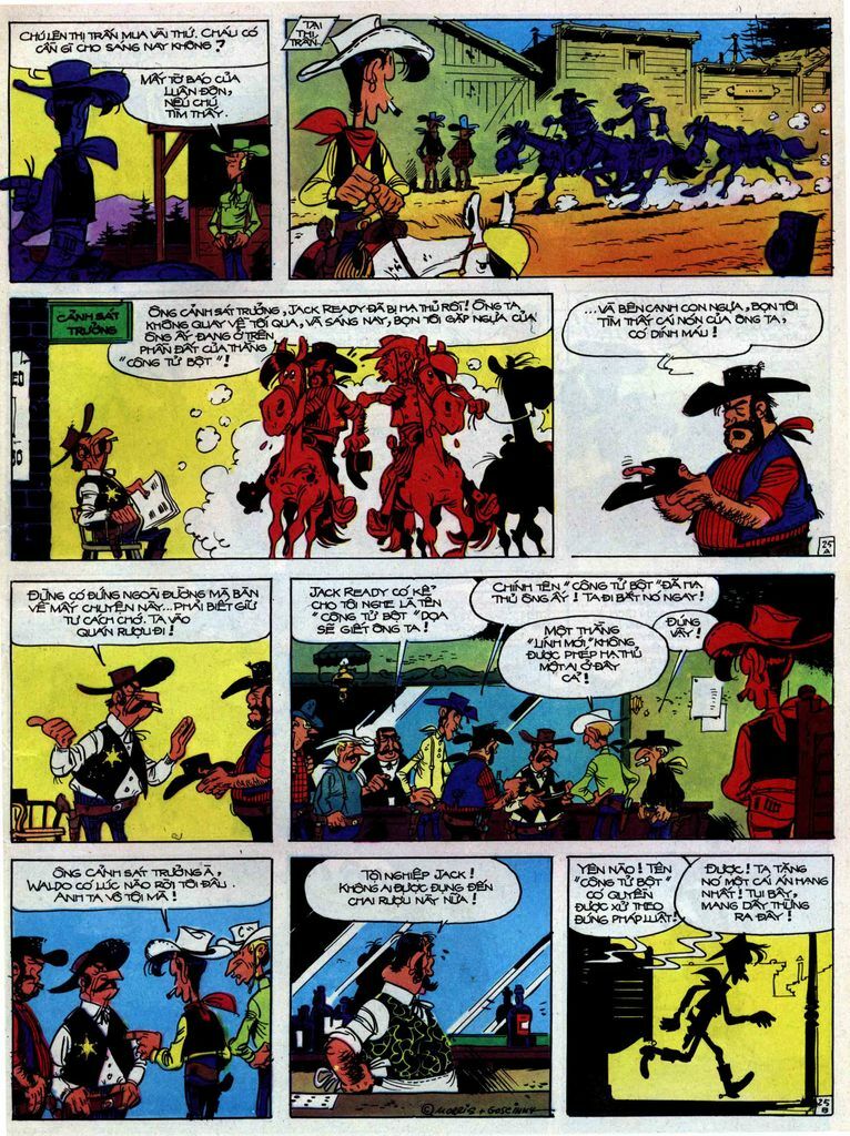 Lucky Luke: Chapter 31: - Ga Cong Tu Bot