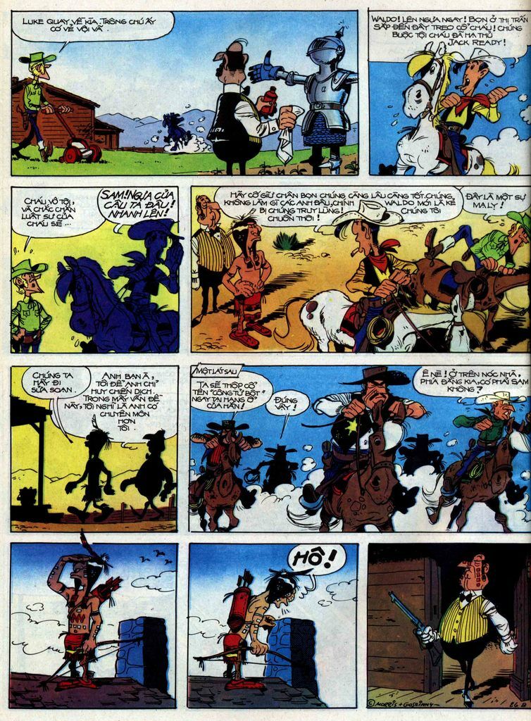 Lucky Luke: Chapter 31: - Ga Cong Tu Bot