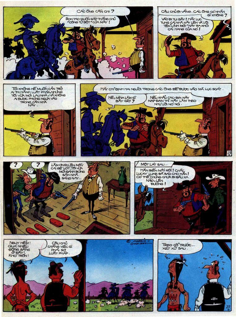 Lucky Luke: Chapter 31: - Ga Cong Tu Bot