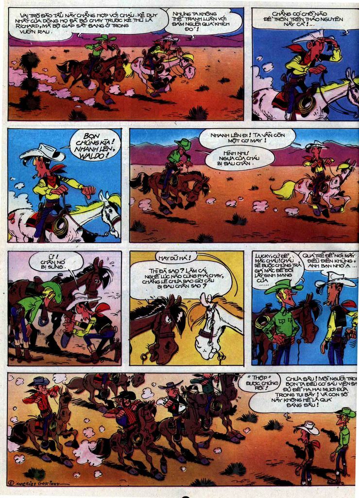 Lucky Luke: Chapter 31: - Ga Cong Tu Bot