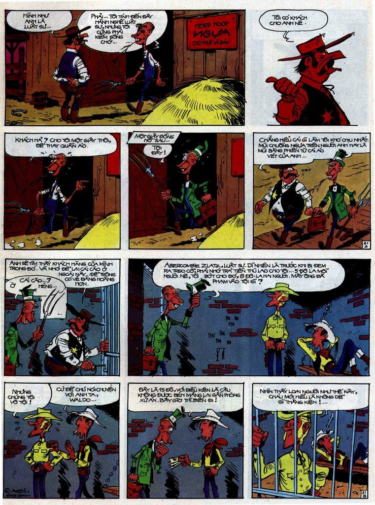 Lucky Luke: Chapter 31: - Ga Cong Tu Bot