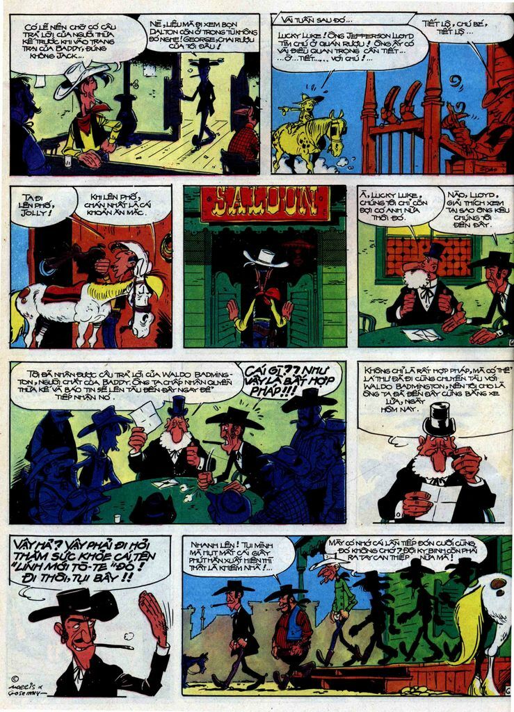 Lucky Luke: Chapter 31: - Ga Cong Tu Bot
