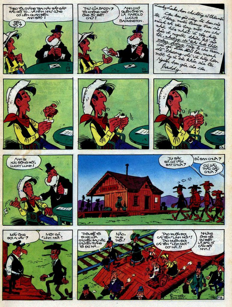 Lucky Luke: Chapter 31: - Ga Cong Tu Bot