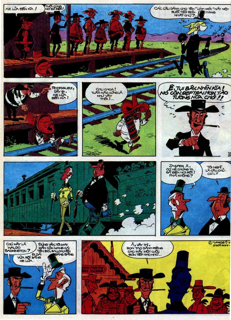 Lucky Luke: Chapter 31: - Ga Cong Tu Bot