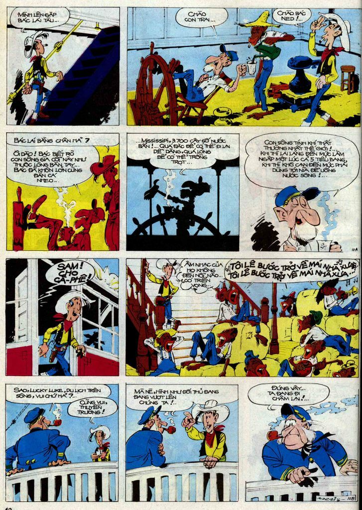 Lucky Luke: Chapter 32: - Nguoc Dong Mississippi