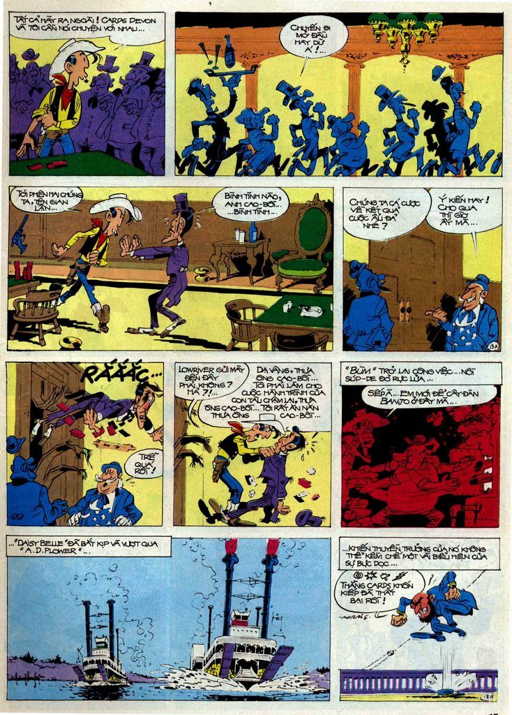 Lucky Luke: Chapter 32: - Nguoc Dong Mississippi
