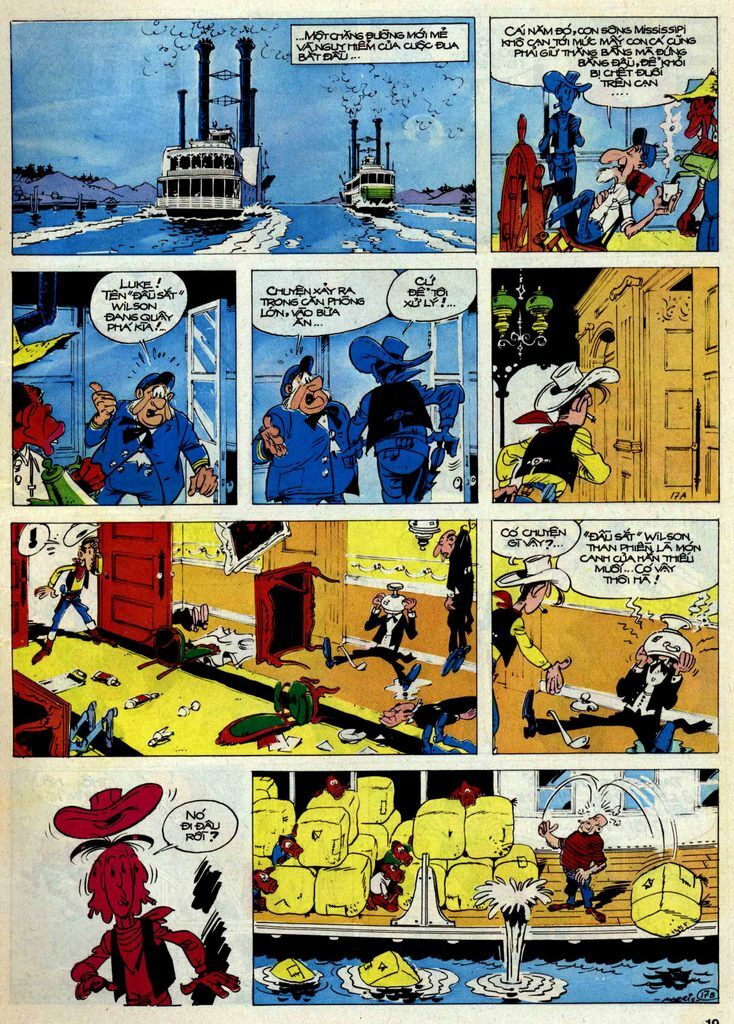 Lucky Luke: Chapter 32: - Nguoc Dong Mississippi