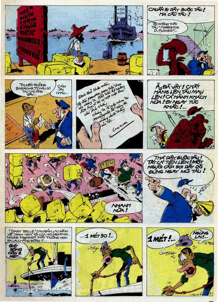 Lucky Luke: Chapter 32: - Nguoc Dong Mississippi