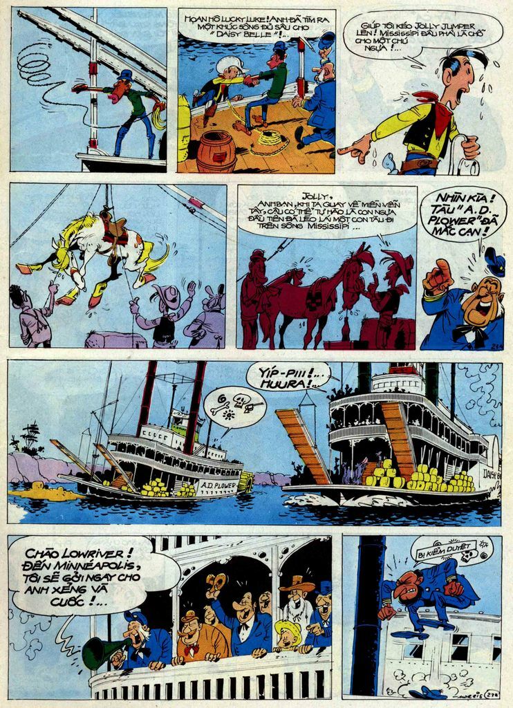 Lucky Luke: Chapter 32: - Nguoc Dong Mississippi