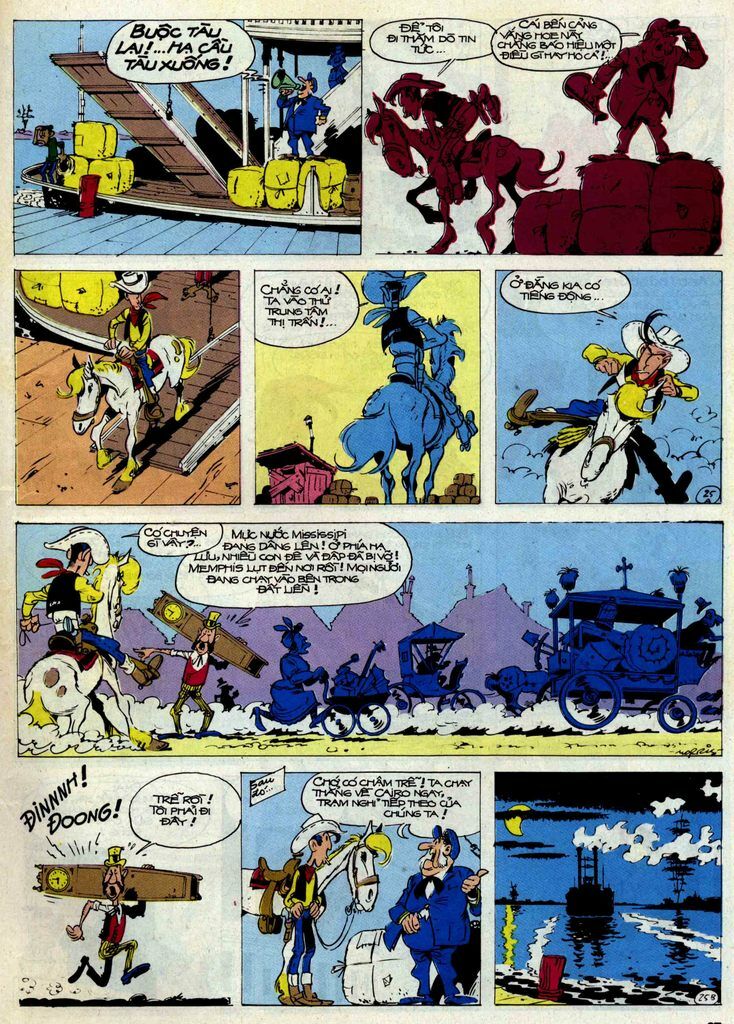 Lucky Luke: Chapter 32: - Nguoc Dong Mississippi