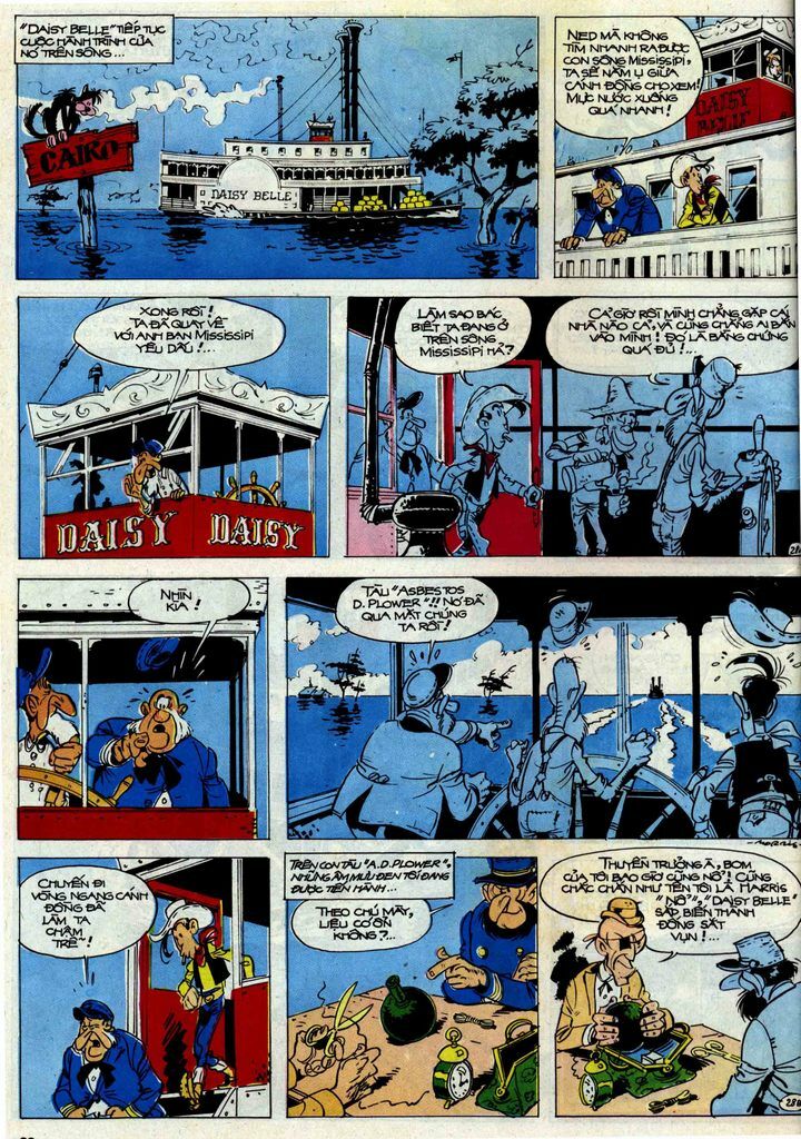 Lucky Luke: Chapter 32: - Nguoc Dong Mississippi