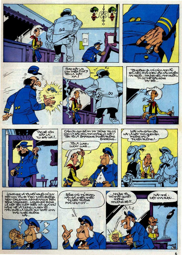 Lucky Luke: Chapter 32: - Nguoc Dong Mississippi