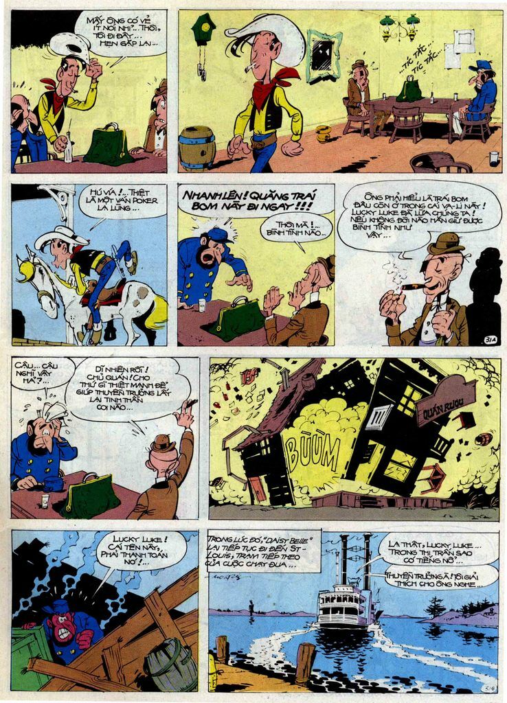 Lucky Luke: Chapter 32: - Nguoc Dong Mississippi
