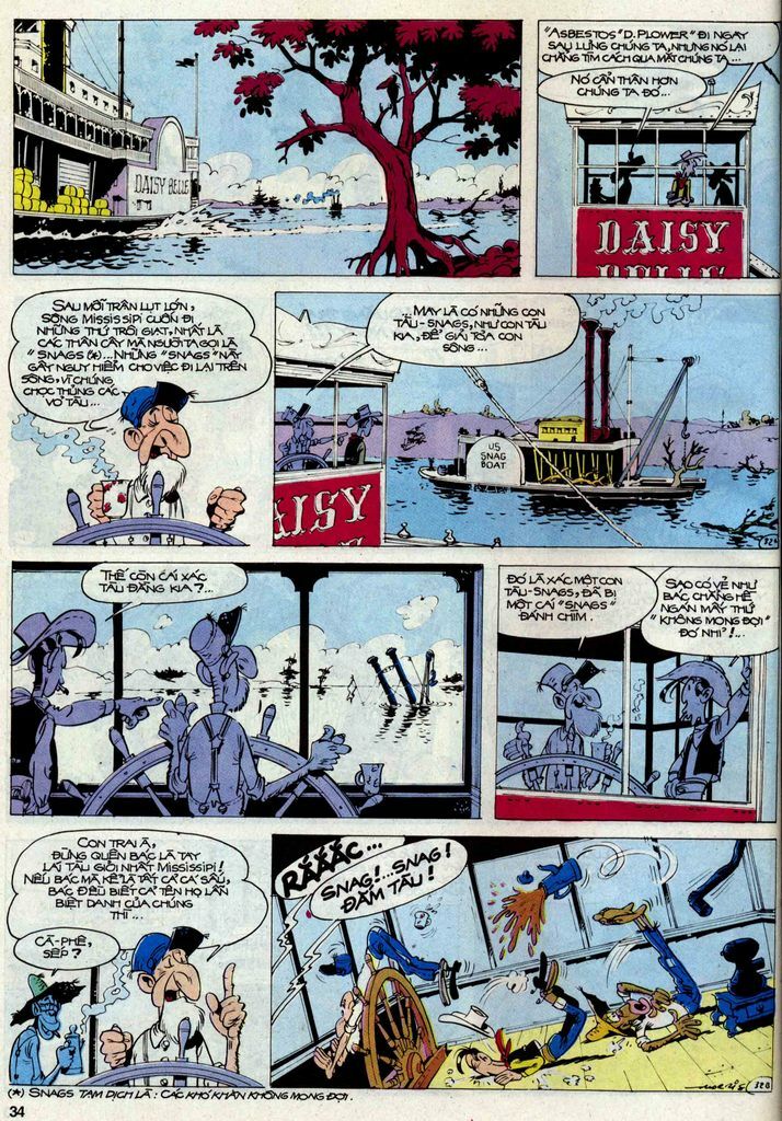 Lucky Luke: Chapter 32: - Nguoc Dong Mississippi