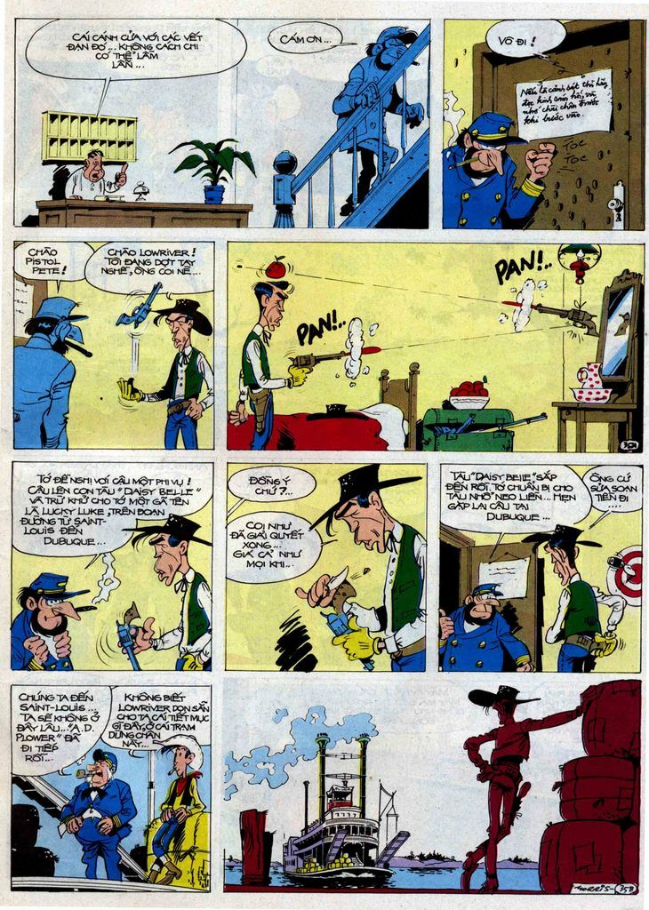 Lucky Luke: Chapter 32: - Nguoc Dong Mississippi