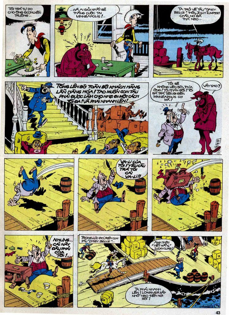 Lucky Luke: Chapter 32: - Nguoc Dong Mississippi
