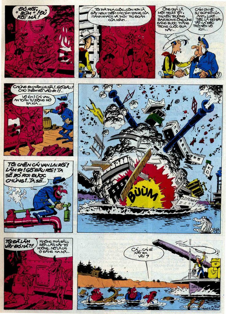 Lucky Luke: Chapter 32: - Nguoc Dong Mississippi