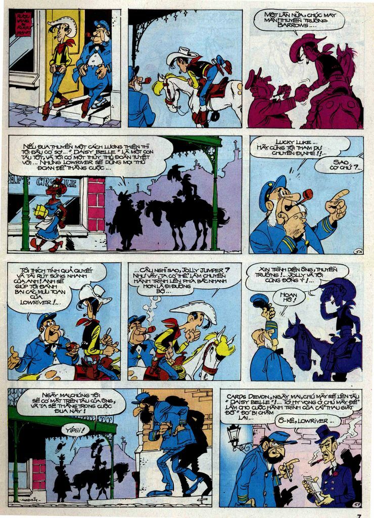 Lucky Luke: Chapter 32: - Nguoc Dong Mississippi