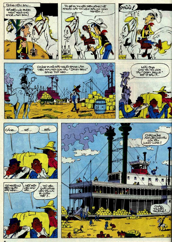 Lucky Luke: Chapter 32: - Nguoc Dong Mississippi