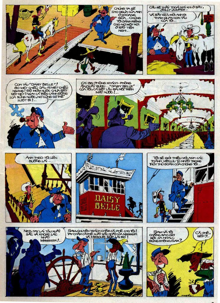 Lucky Luke: Chapter 32: - Nguoc Dong Mississippi