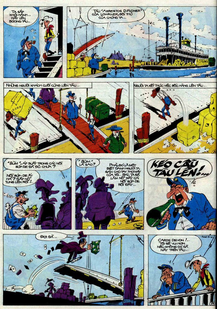 Lucky Luke: Chapter 32: - Nguoc Dong Mississippi