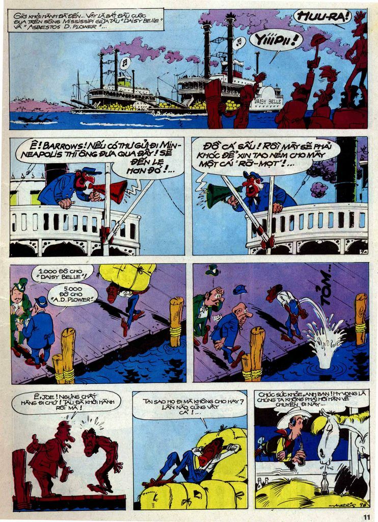 Lucky Luke: Chapter 32: - Nguoc Dong Mississippi