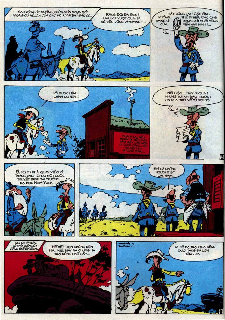 Lucky Luke: Chapter 34: - Rang Doi Da Den