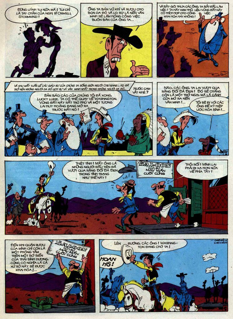 Lucky Luke: Chapter 34: - Rang Doi Da Den