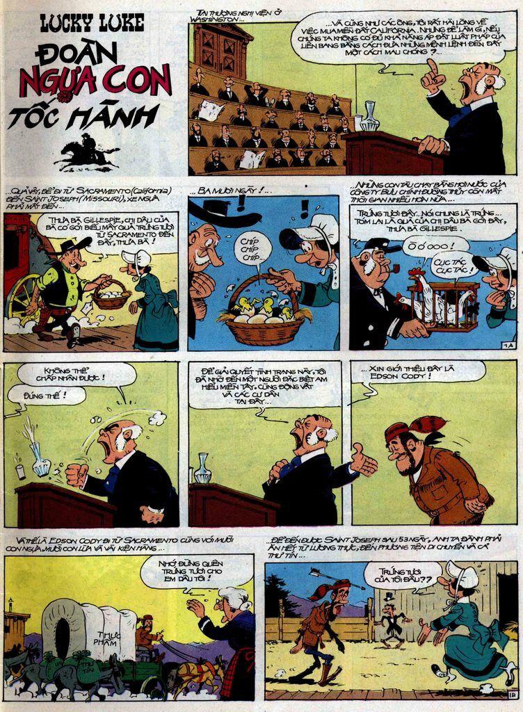 Lucky Luke: Chapter 35: - Doan Ngua Con Toc Hanh