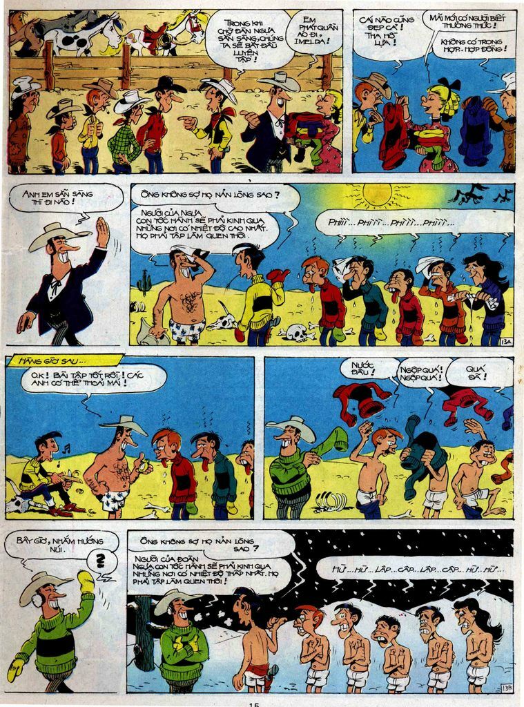 Lucky Luke: Chapter 35: - Doan Ngua Con Toc Hanh