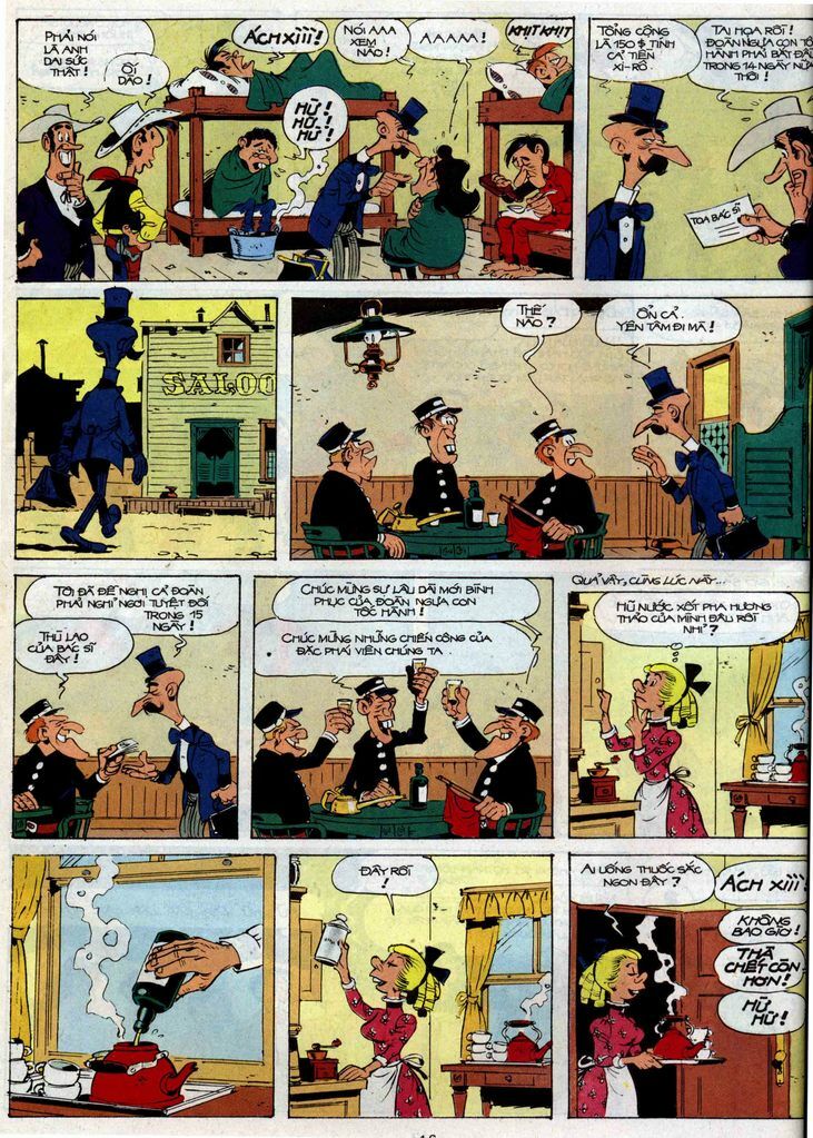 Lucky Luke: Chapter 35: - Doan Ngua Con Toc Hanh